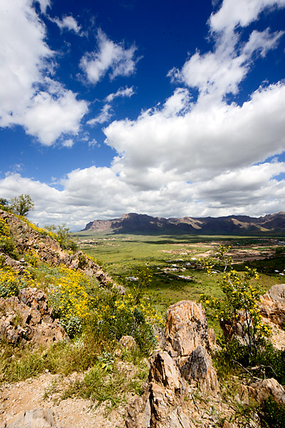 Apache Junction and the Superstitious Mountains